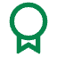 Green glasses icon
