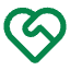 Green glasses icon